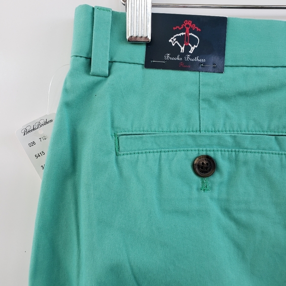 BROOKS BROTHERS Boys Preppy Green Pants Size 18 - Picture 3 of 6